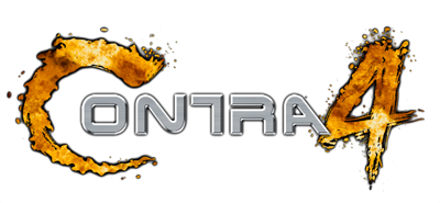 Contra 4 title screen for Nintendo DS